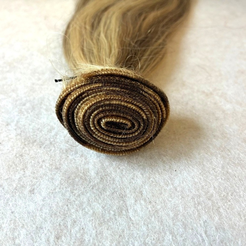 Bellami Volume Weft 16" 120g Ash Bronde Highlight #21/60/16 Remy Hair NWOT - Picture 4 of 6